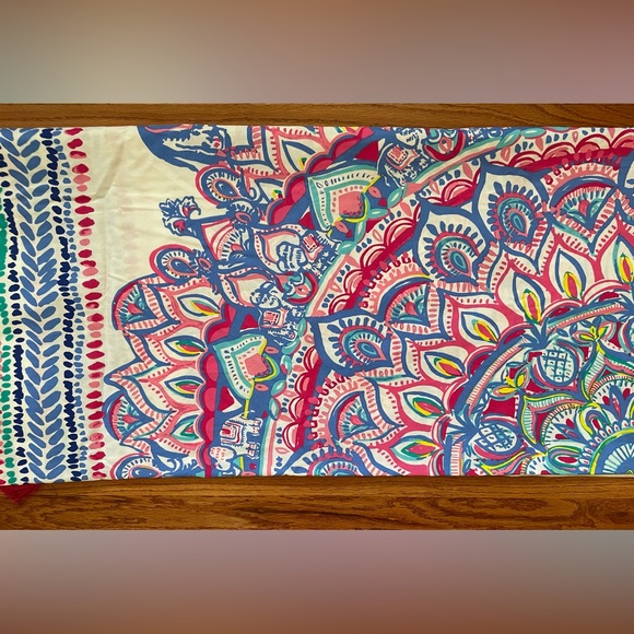 NWOB Mandala Pineapple Tassel Tapestry. Lilly+Pottery Barn Collab💕🍍💙 - Picture 10 of 17